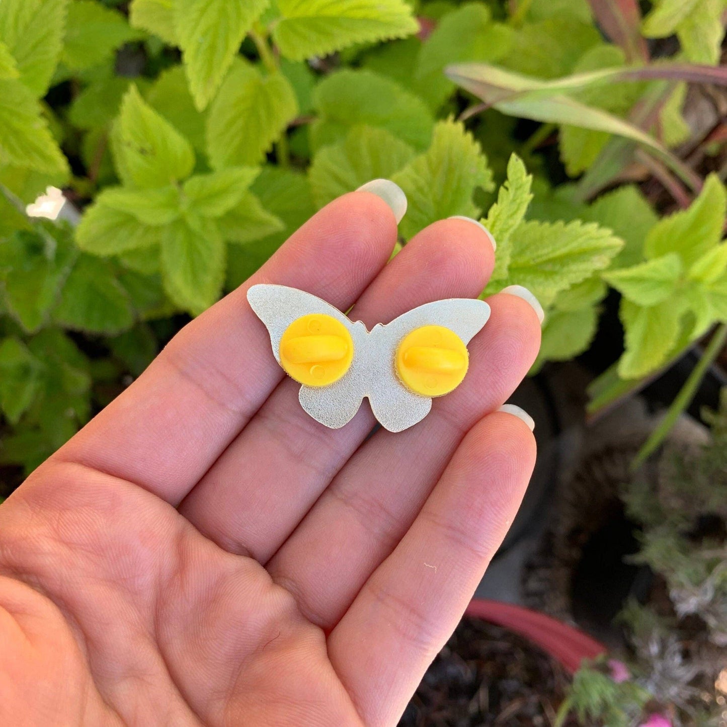 Non-Binary Pride Butterfly Enamel Pin