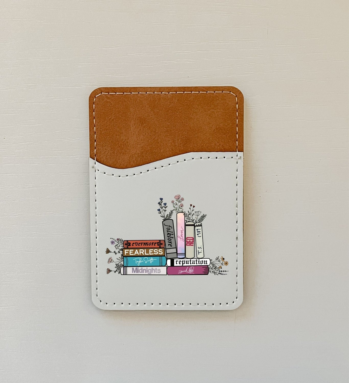 Eras Books Leather Card Holder