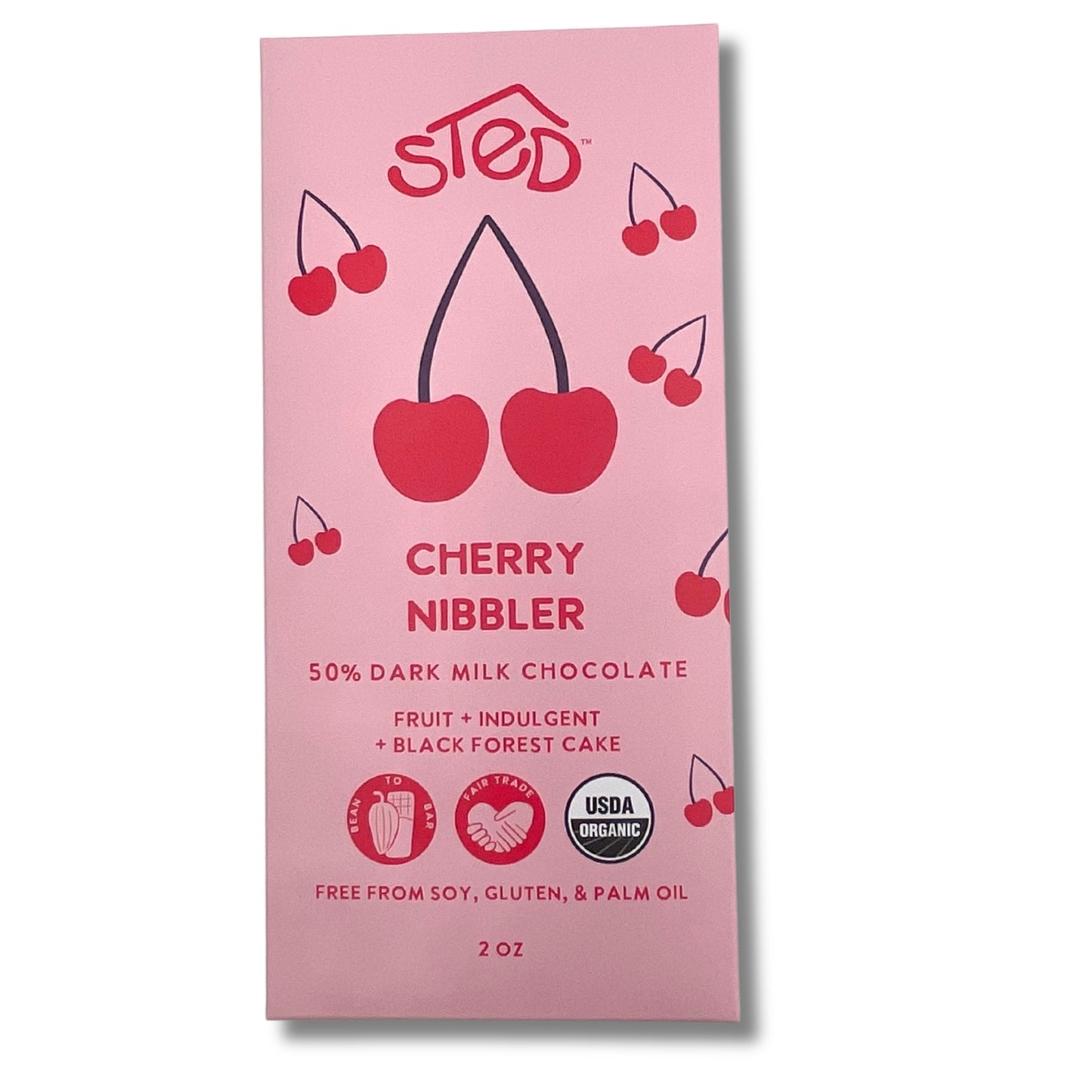 Cherry Nibbler Chocolate Bar