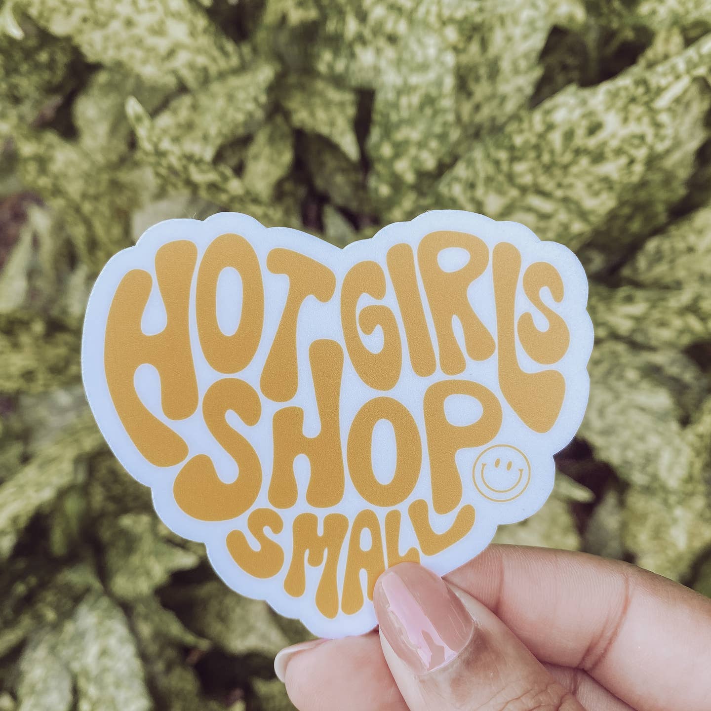 Hot Girls Shop Small Sticker