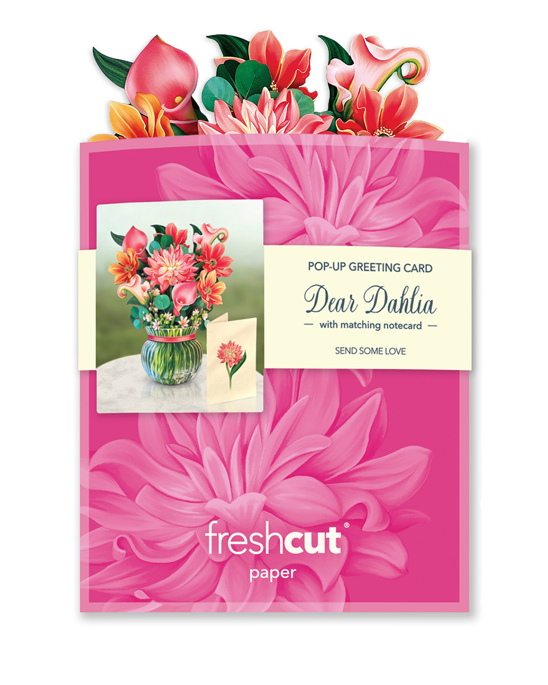 Mini Dear Dahlia Pop-Up Greeting Card