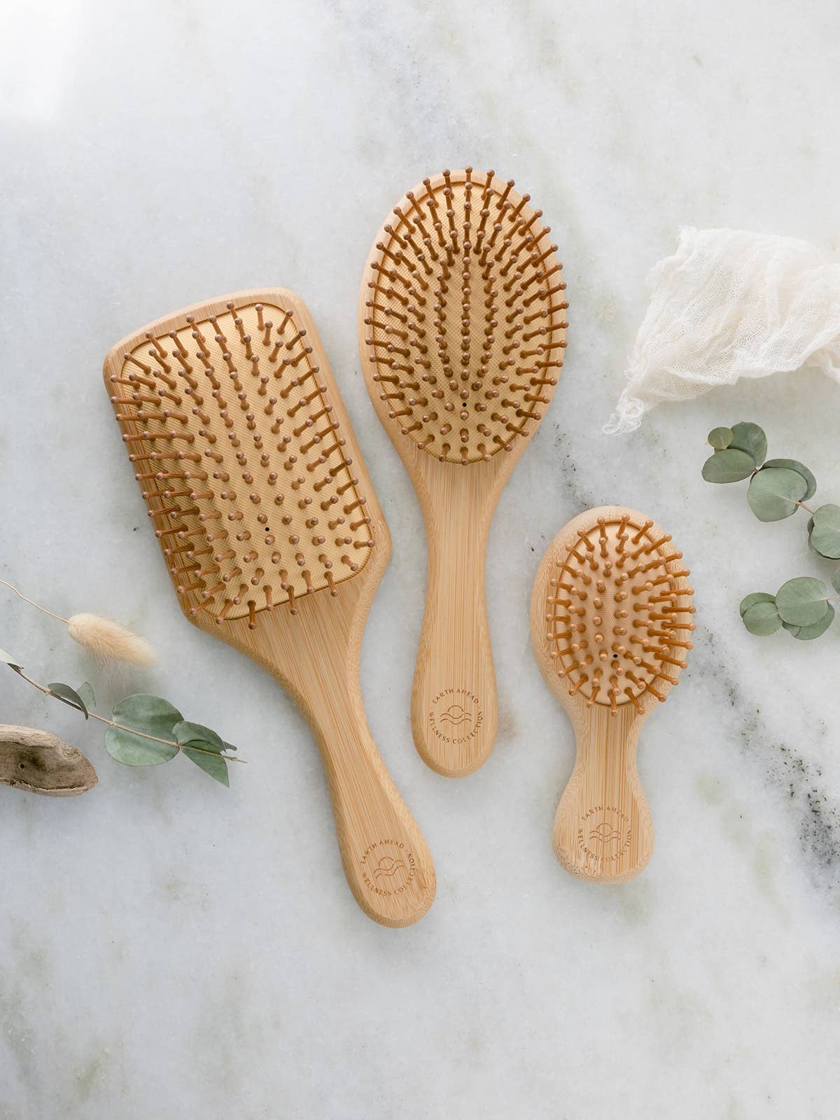 Small Bamboo Hairbrush