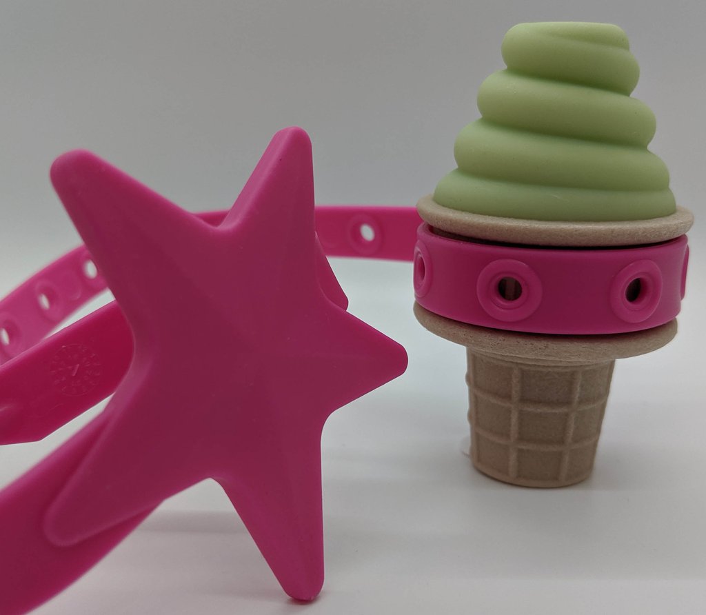 Ice Cream Teether Growing Green