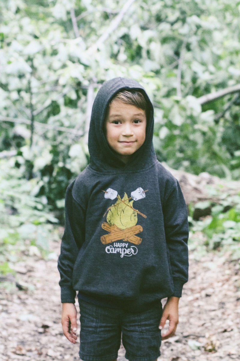 Happy Camper Kids Hoodie