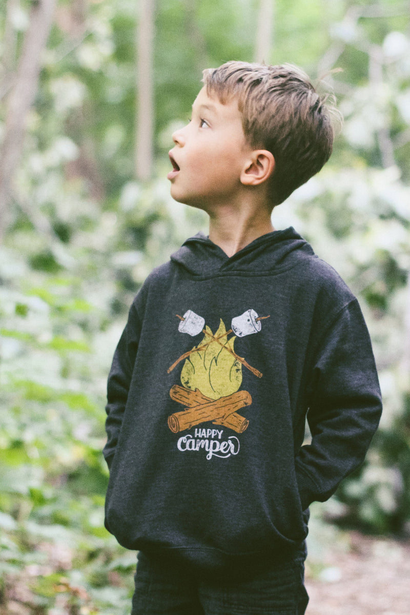 Happy Camper Kids Hoodie