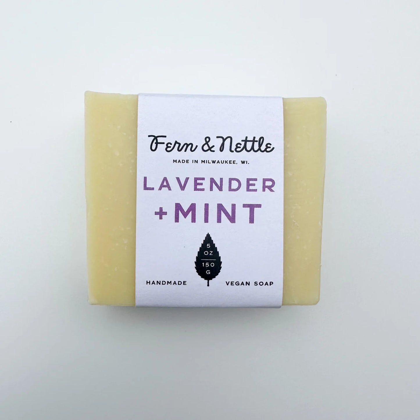 Fern & Nettle Lavender + Mint soap