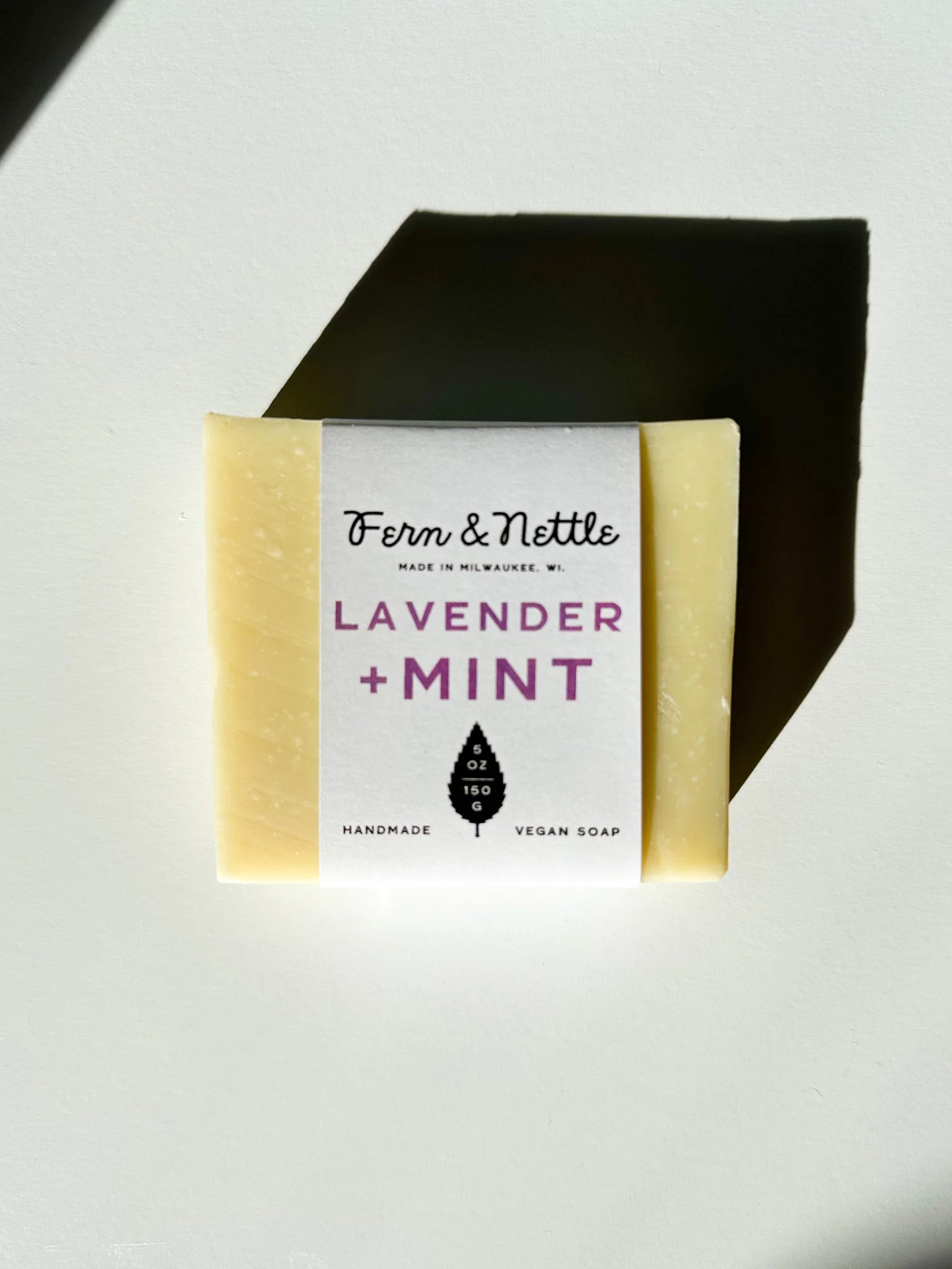 Fern & Nettle Lavender + Mint soap