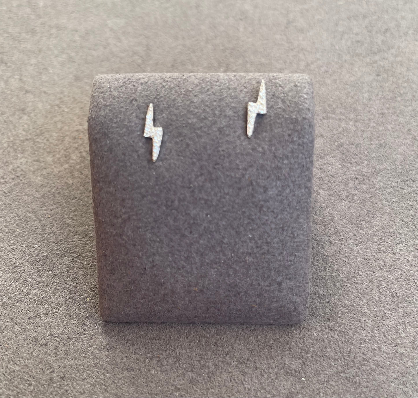 Lightning Bolt Crystal Stud