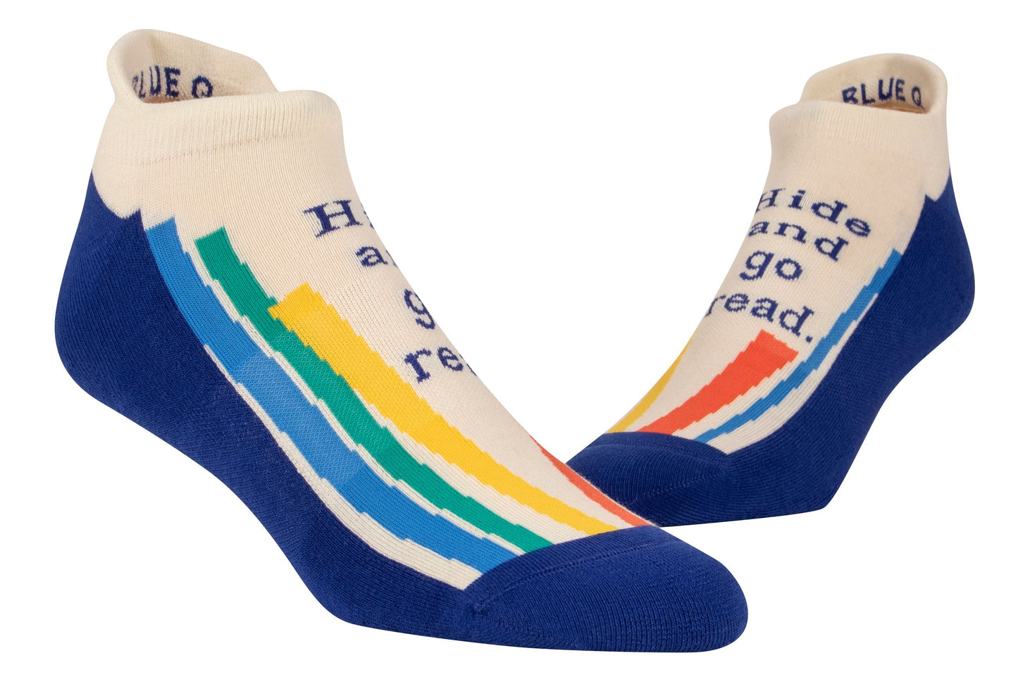 Hide & Read Sneaker Socks