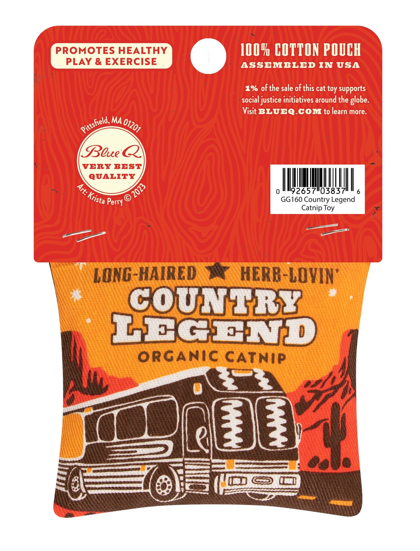 Country Legend Catnip Toy