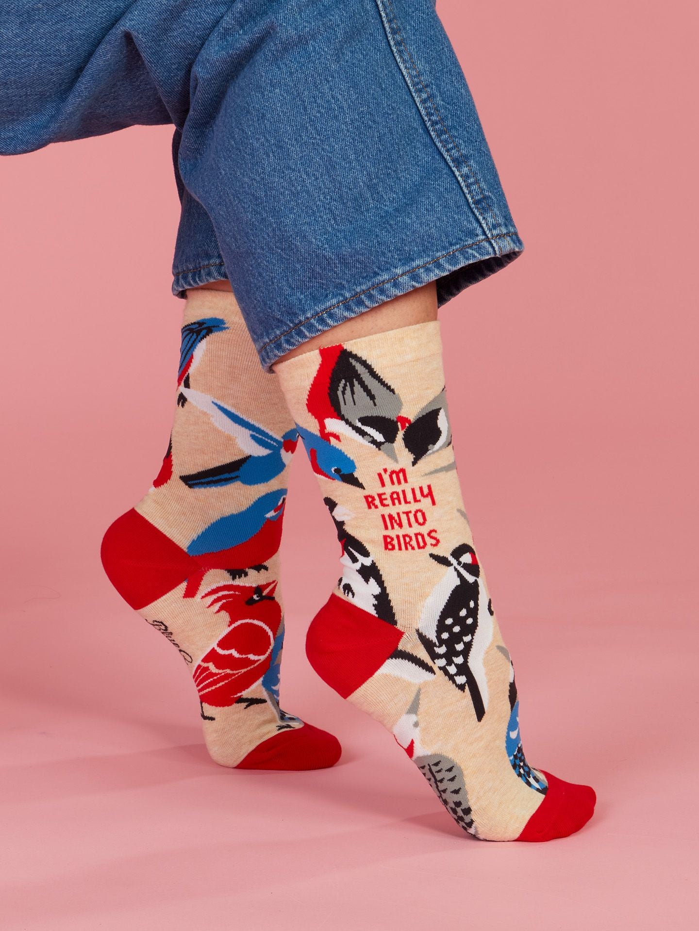 Really Into Birds Women's Crew Socks