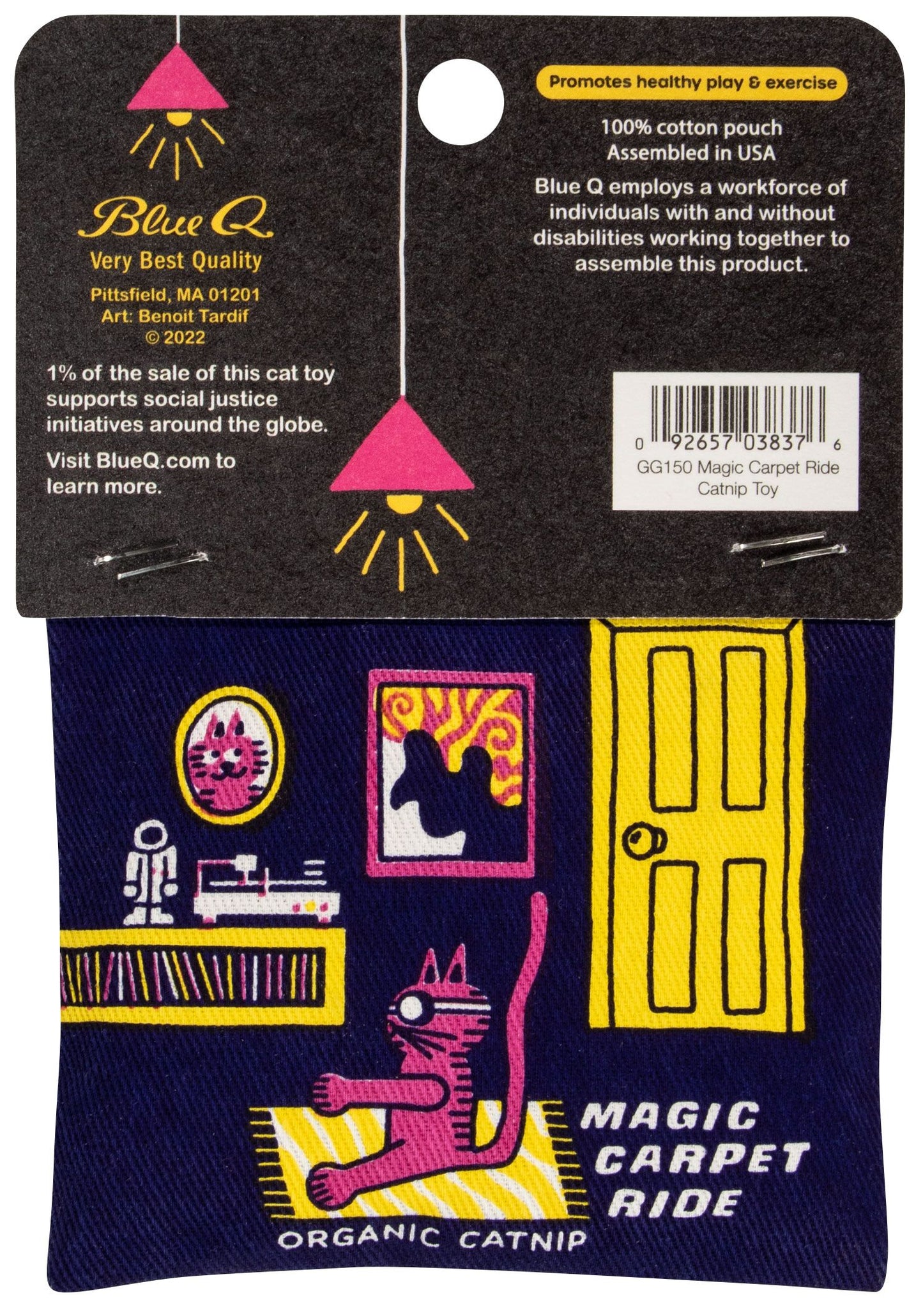 Magic Carpet Ride Catnip Toy