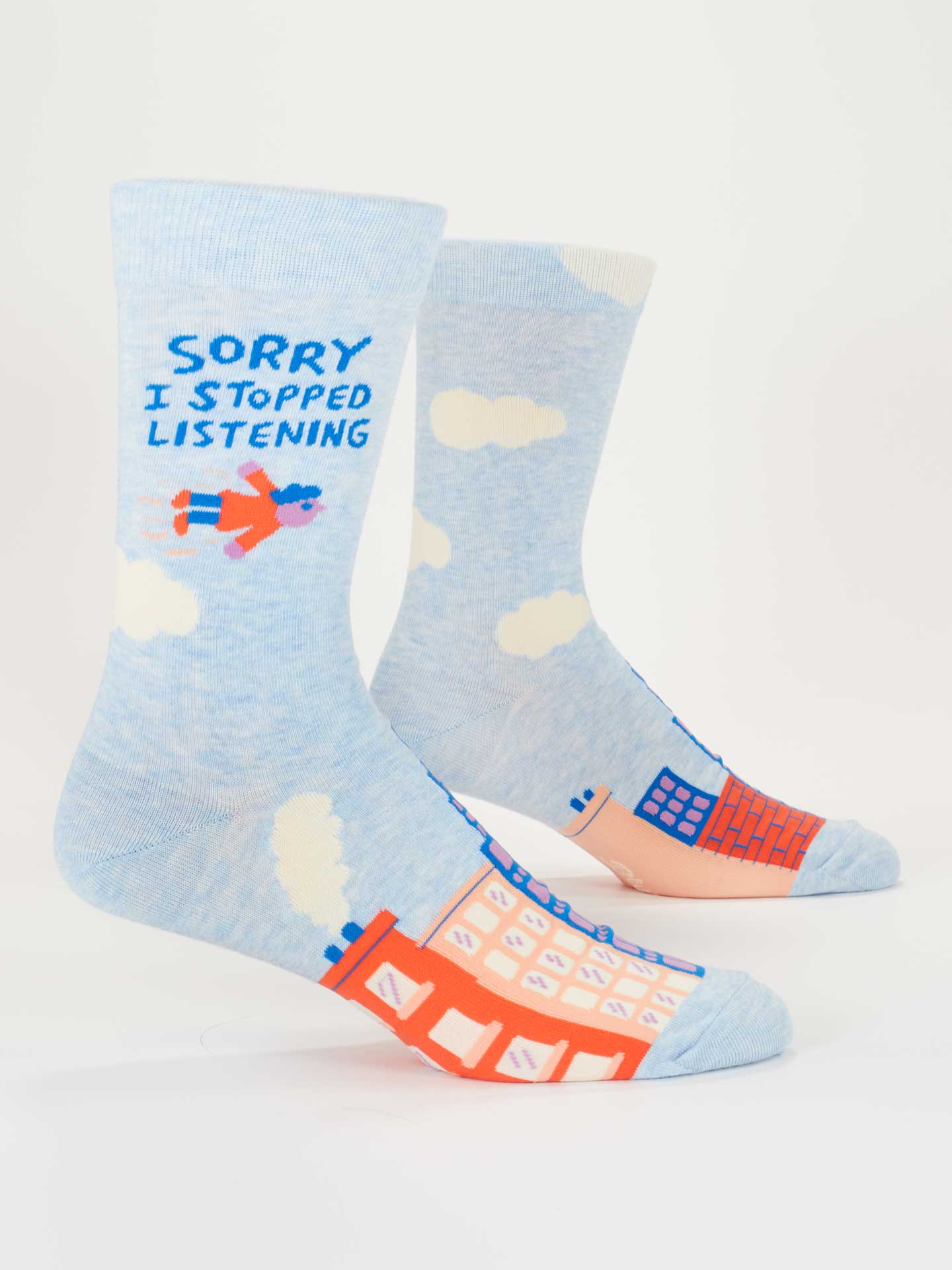 I Stopped Listening Men's Crew Socks