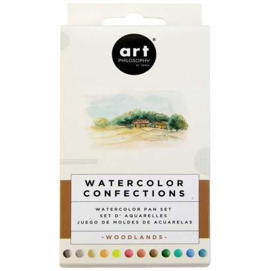 Prima Watercolor Confections Watercolor Pans - Woodlands