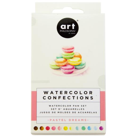 Prima Watercolor Confections Watercolor Pans - Pastel Dreams