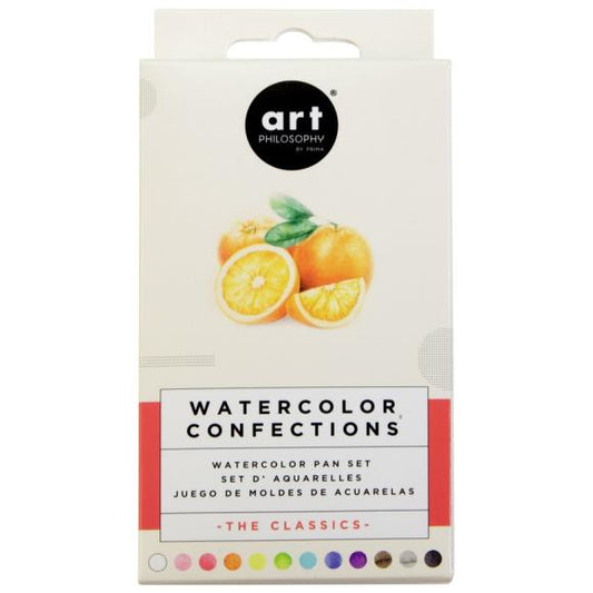 Prima Watercolor Confections Watercolor Pans - The Classics