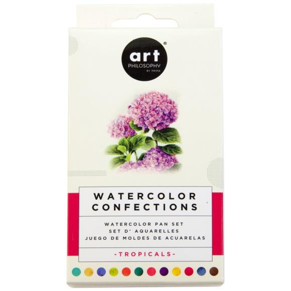 Prima Watercolor Confections Watercolor Pans - Tropicals