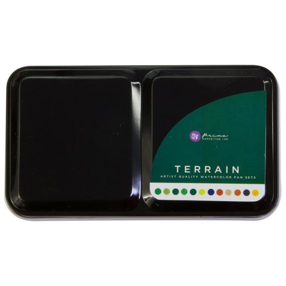 Prima Watercolor Confections Watercolor Pans - Terrain