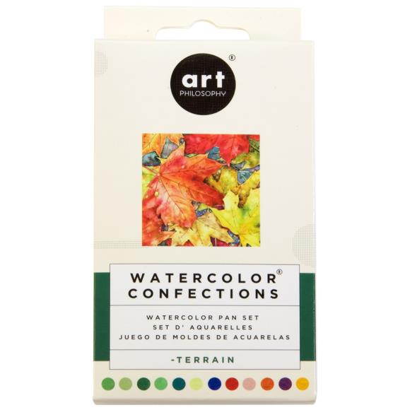 Prima Watercolor Confections Watercolor Pans - Terrain