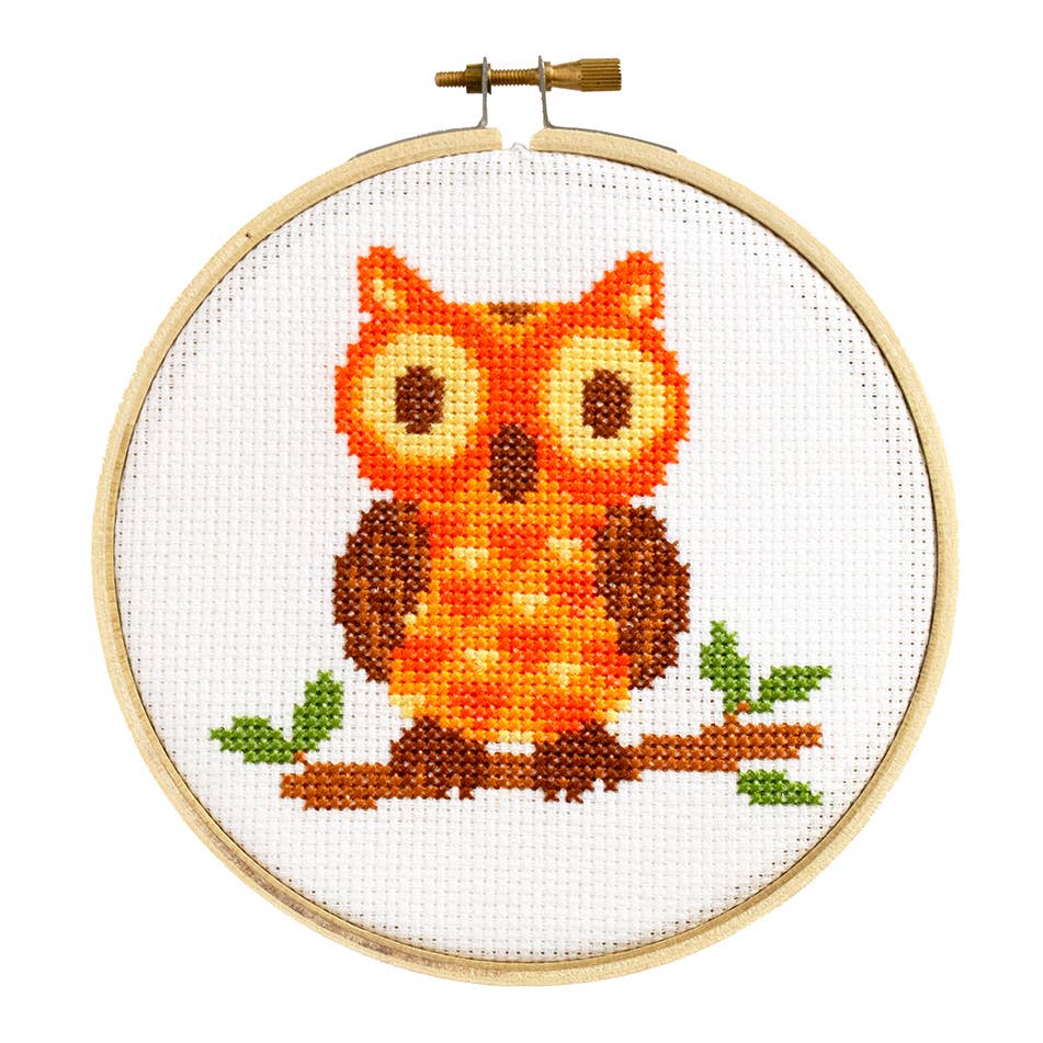 Owl Cross Stitch Kit