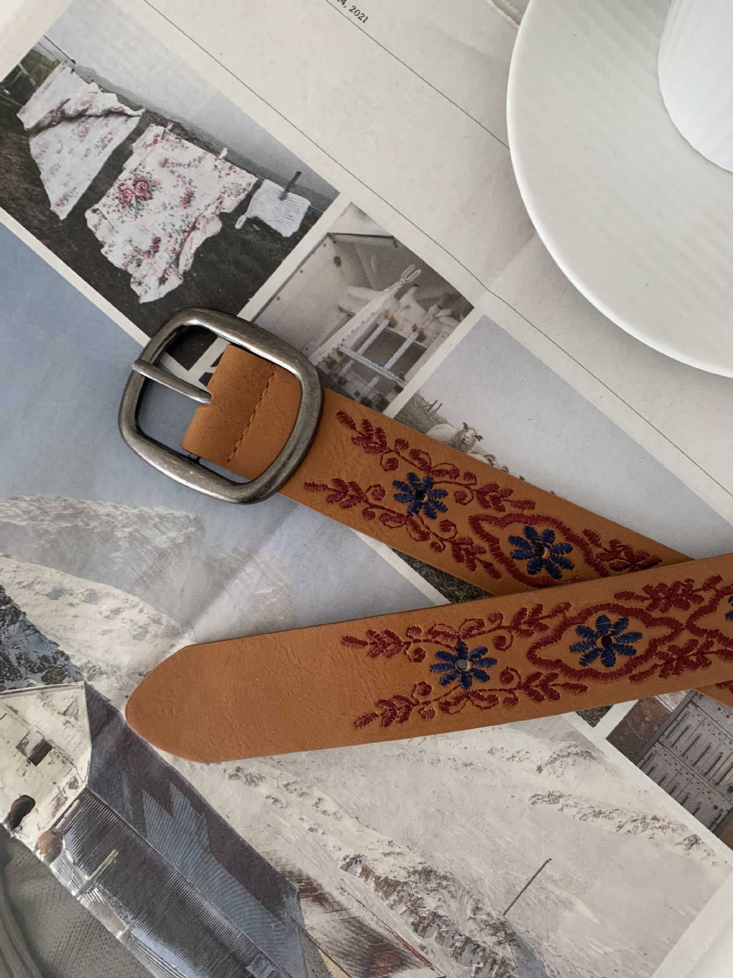 Vintage Distressed Belt