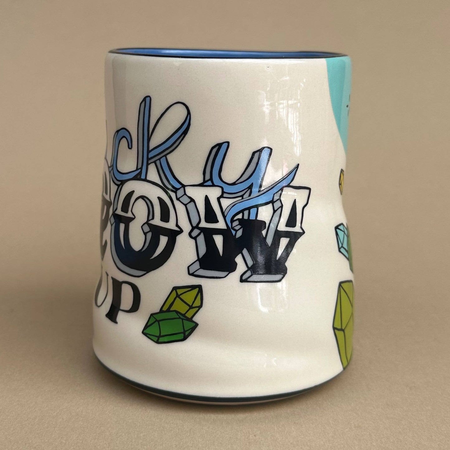 Lucky Crow Cup - XLarge Ceramic Mug