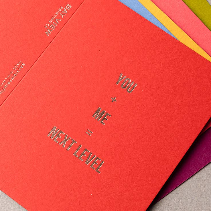 You + Me - Greeting Card