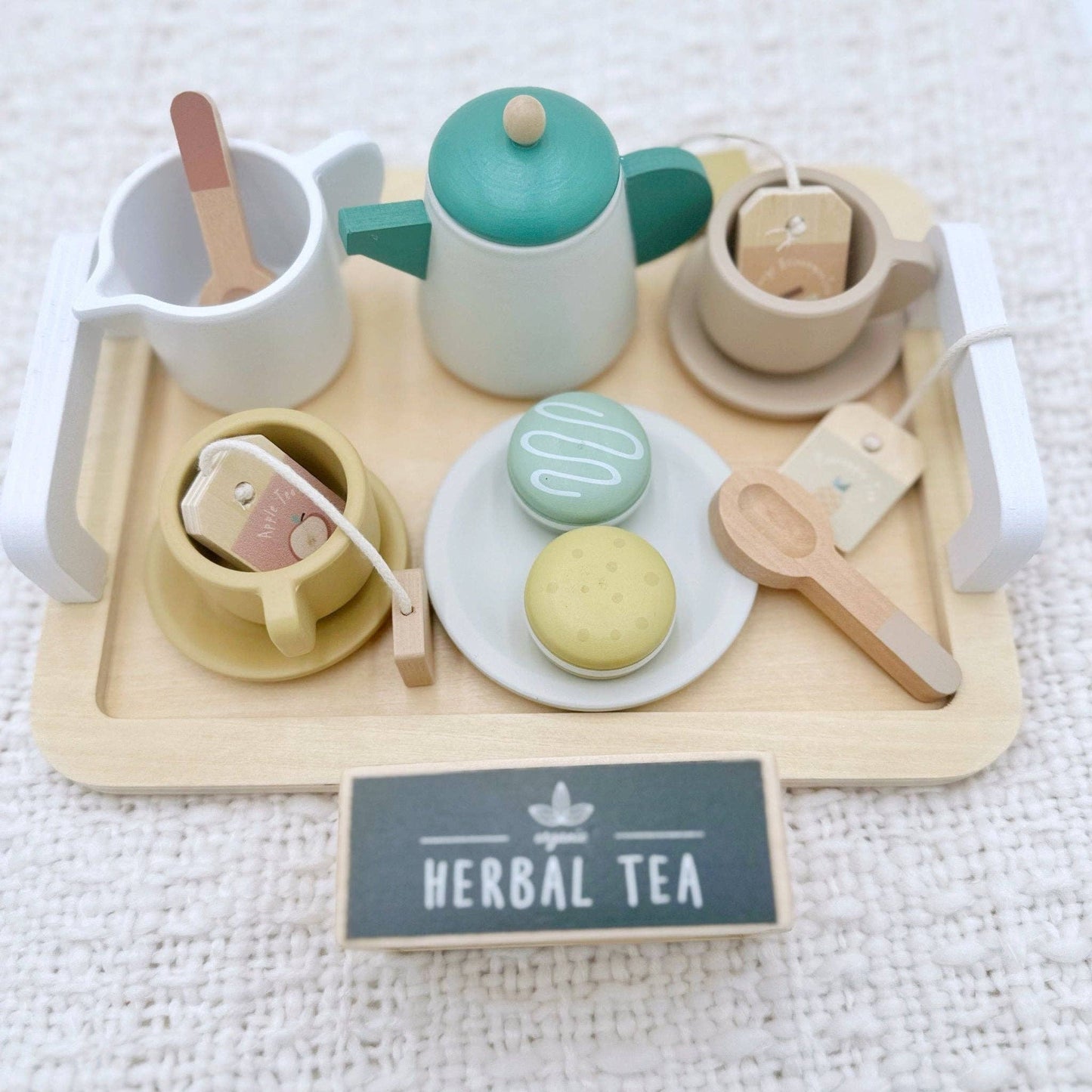 Montessori Wooden Tea Party Set