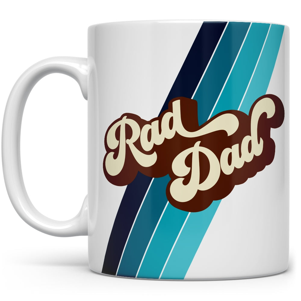 Retro Rad Dad Coffee Mug