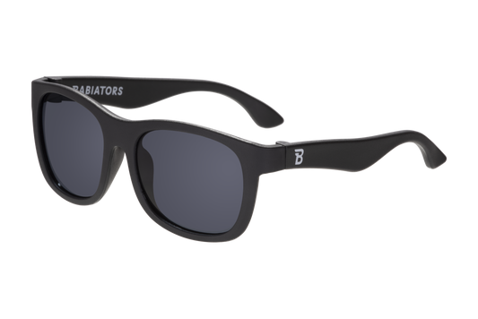 Jet Black Navigator Baby and Kids Sunglasses