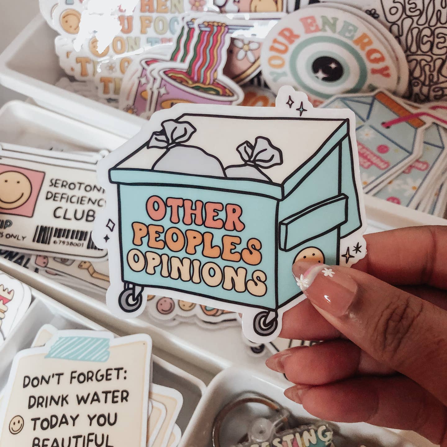 Other People's Opinions Are Trash Sticker