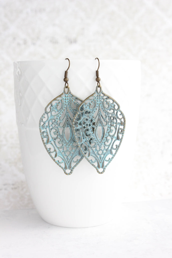 Shabby Filigree Earrings