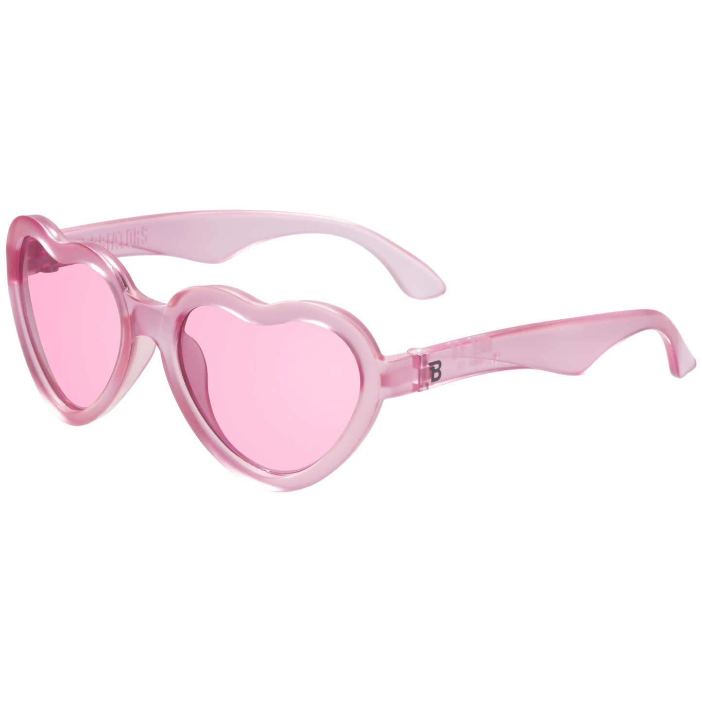 Fuchsia Haze Heart with Pink Mirrored Lenses