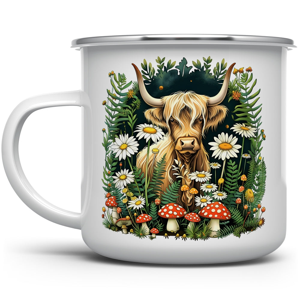 Highland Cow Camp Mug