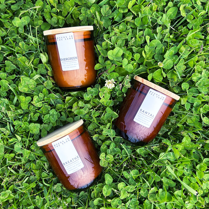 Soy Wax Candle by Weeds In The Sand