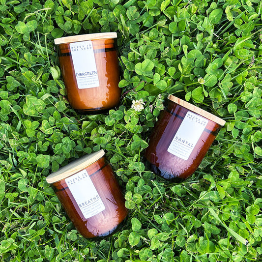 Soy Wax Candle by Weeds In The Sand