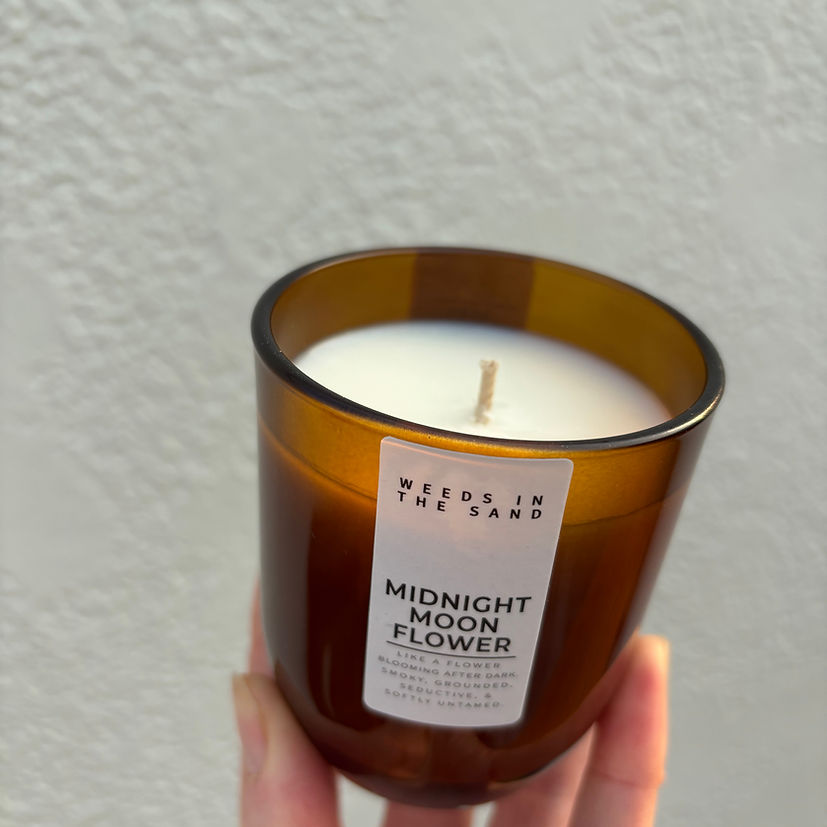 Soy Wax Candle by Weeds In The Sand