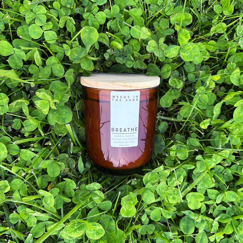 Soy Wax Candle by Weeds In The Sand