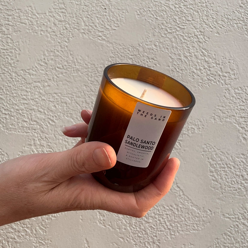 Soy Wax Candle by Weeds In The Sand