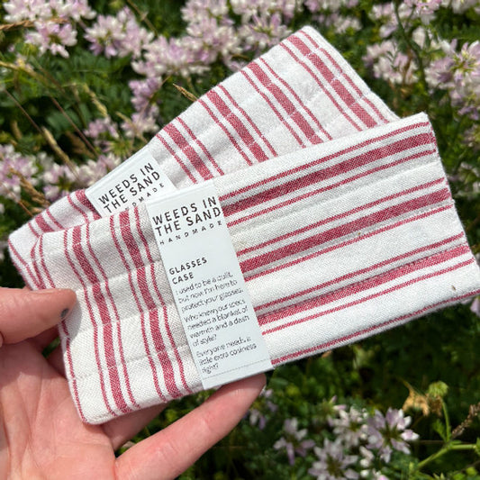 Quilted Glasses Case by Weeds In The Sand