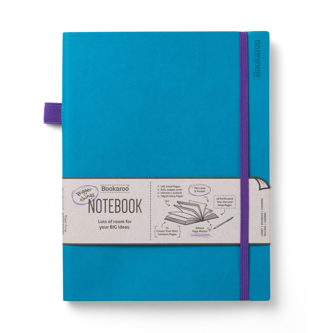 Bookaroo Bigger Things Notebook Journal