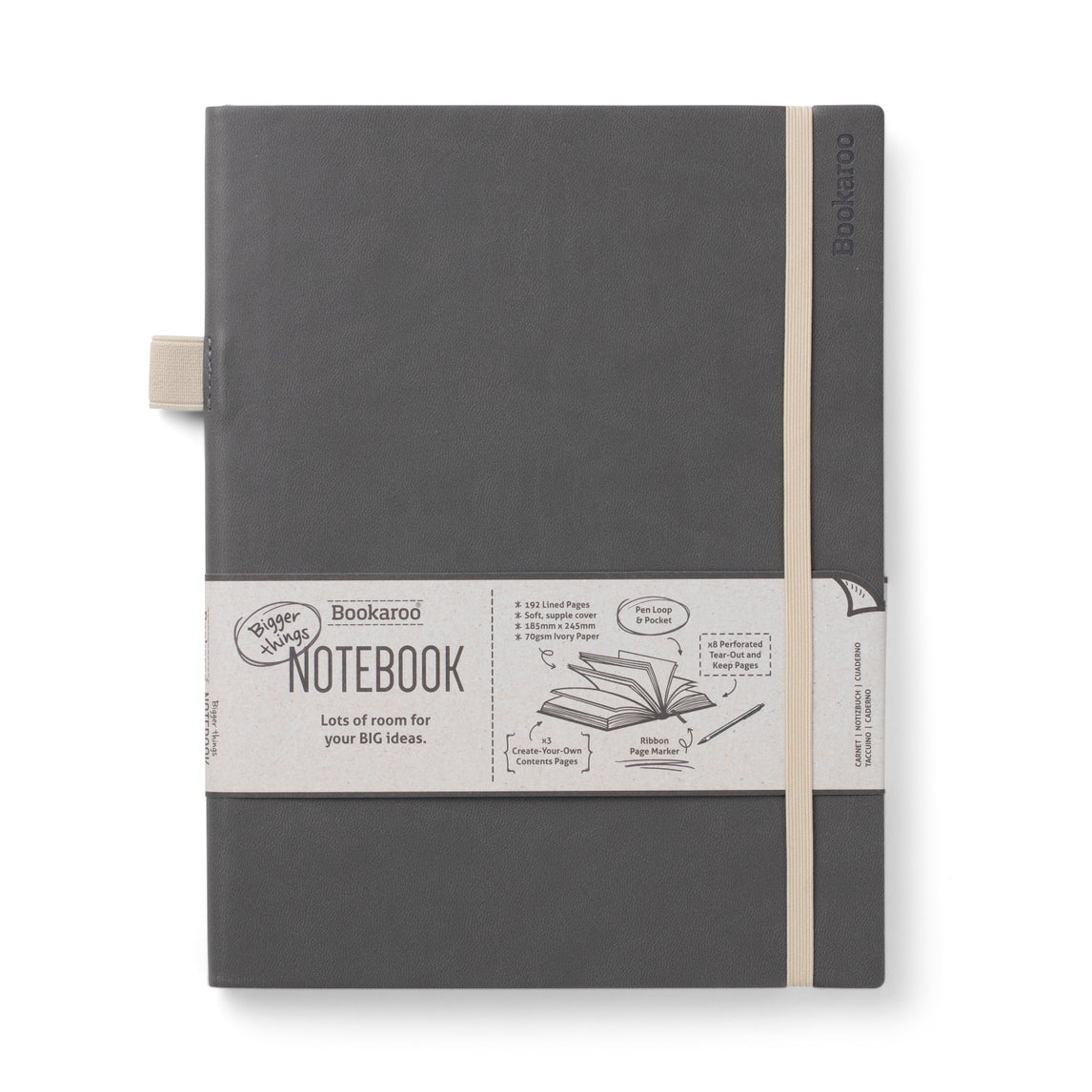 Bookaroo Bigger Things Notebook Journal