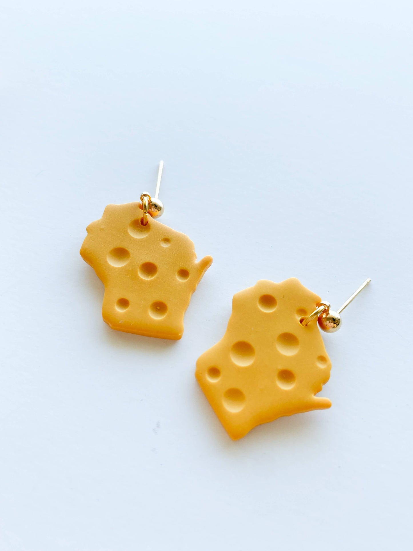 Cheesehead Green Bay Packers Earrings