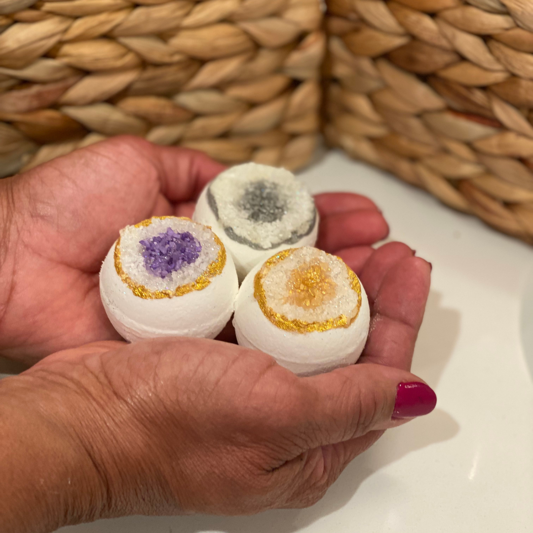 Mini Crystal Geode Bath Bomb