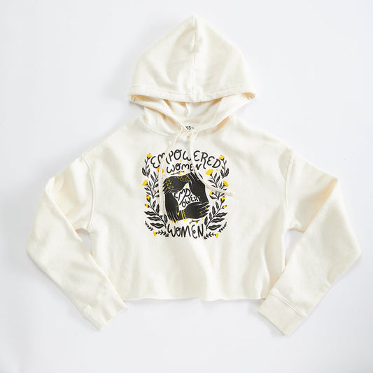 Empowered Cropped Hoodie