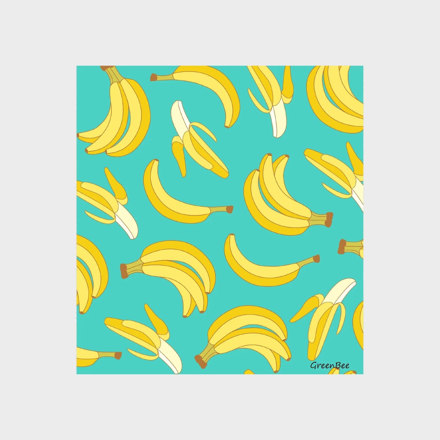 Bananas Swedish Dishcloth