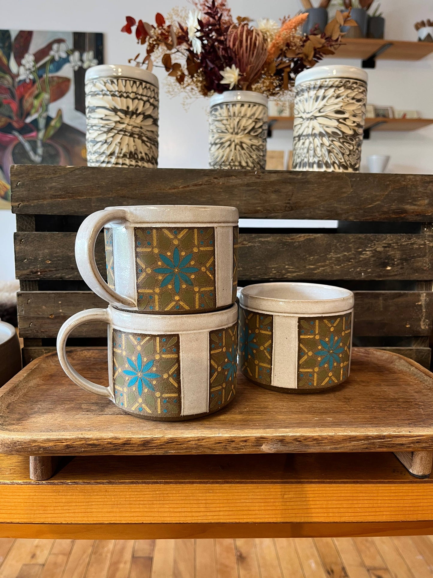 Country Comfort Stoneware Mug