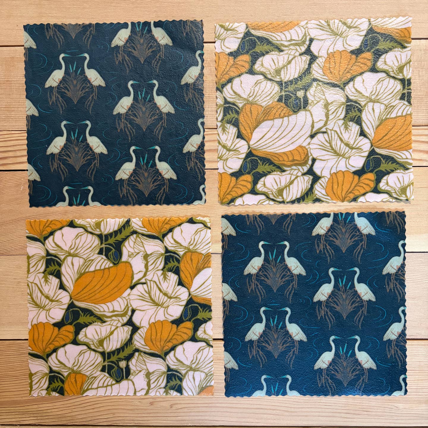 Beeswax Wraps Half-Pint Set