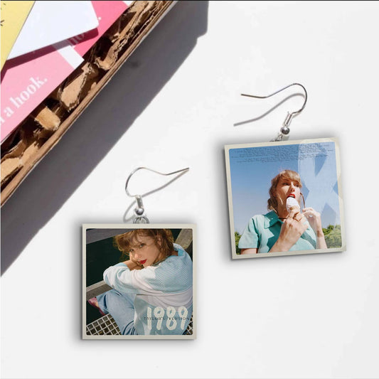 Taylor Swift '1989' Miniature Album Earrings