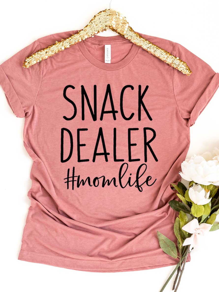 Snack Dealer Mom Life T-shirt